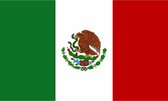 Vlag Mexico  90 x 150 cm