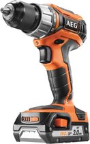 AEG BS18C2 Boor-/schroefmachine – 18V – 50 Nm – Incl. 2 accu’s, lader en koffer