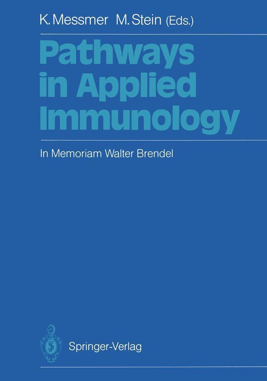 Pathways in Applied Immunology - cover