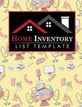 Home Inventory List Template