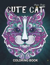 Cute Cat Coloring Book