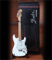 Axe Heaven Fender Strat Olympic White Finish Miniature Guitar Replica