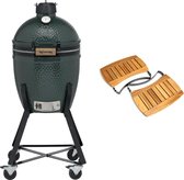 Big Green Egg Small Houtskoolbarbecue met Nest en Acacia EGG Mates