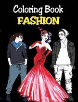 Vogue Book for Relaxation - Fashion Design - Large Print- Coloring Book - Fashion