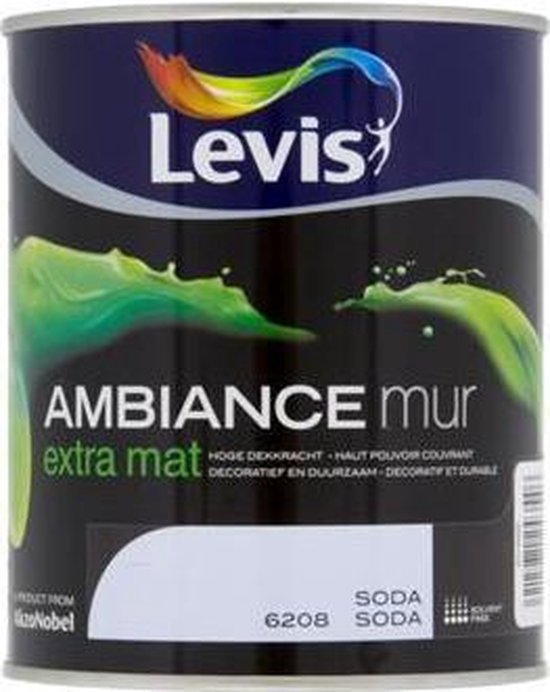 Levis Ambiance Mur Extra Mat Soda 1L | bol.com