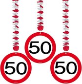 9 x Rotorspiralen 50 jaar verkeersborden