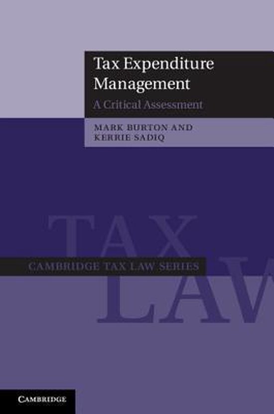 Tax Expenditure Management - cover