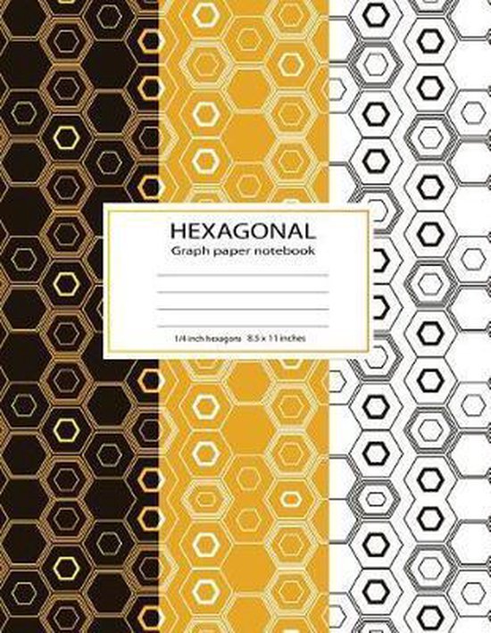 Hexagonal Graph Paper Notebook