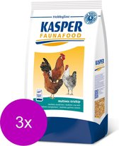 Kasper Fauna Food Hobbyline Multimix Krielkip  3x 4 kg