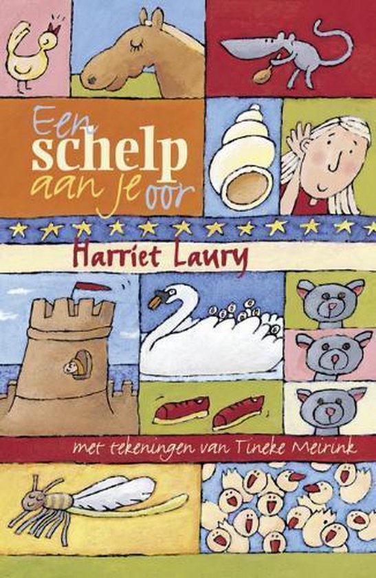 Cover van het boek 'Een schelp aan je oor' van Harriet Laurey