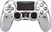 PS4,,Wireless Dualshock 4 Controller V2 - Full Silver Custom | Clever Gaming