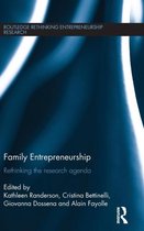 Family Entrepreneurship : Rethinking the research agenda