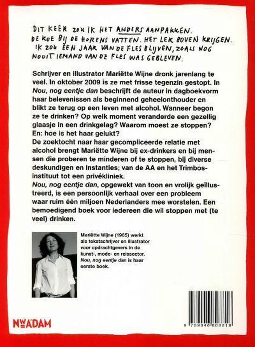 Nou, nog eentje dan - back cover
