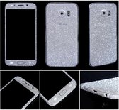 Galaxy S6 insulation sticker Sparkling diamond / Glitter case cover hoesje Sliver -