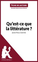 Fiche de lecture - Qu'est-ce que la littérature? de Jean-Paul Sartre (Fiche de lecture)