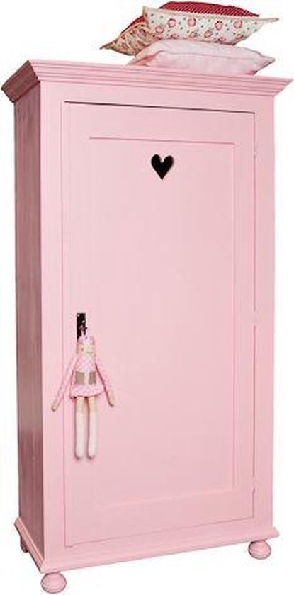 kinderkast hart roze - camilla collection | bol.com
