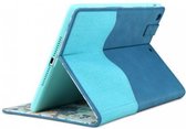 ROCK Smart Leather case voor de Apple iPad Air (PEACE Serie blue)