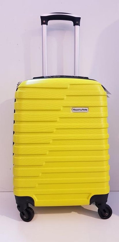 Veroorloven galop beweeglijkheid Reiskoffer - 69 cm geel kleur koffer | bol.com
