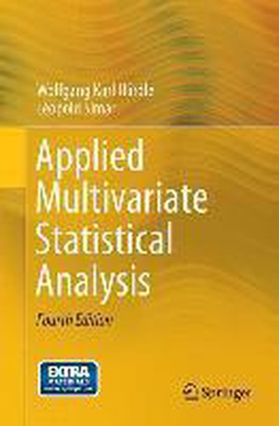 Applied Multivariate Statistical Analysis - cover
