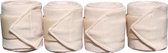 Harry's Horse Bandages acryl 3 m., 4 st. - maat One size - cream