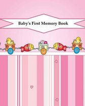 Baby's First Memory Book