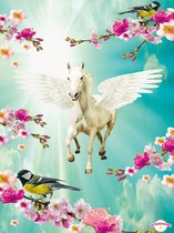 Poster Pegasus - Poster Vliegend Paard