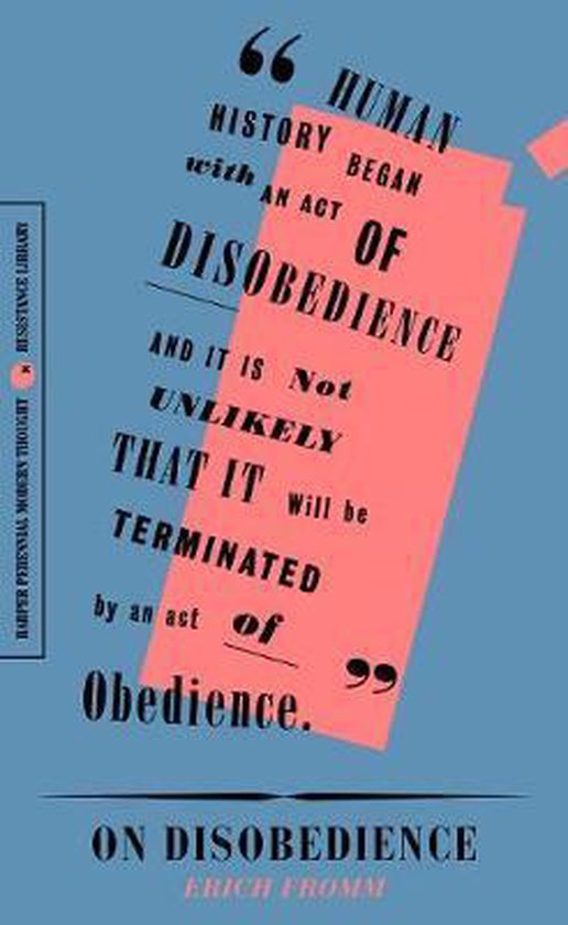 On Disobedience Why Freedom Means Saying no to Power Resista ... - cover