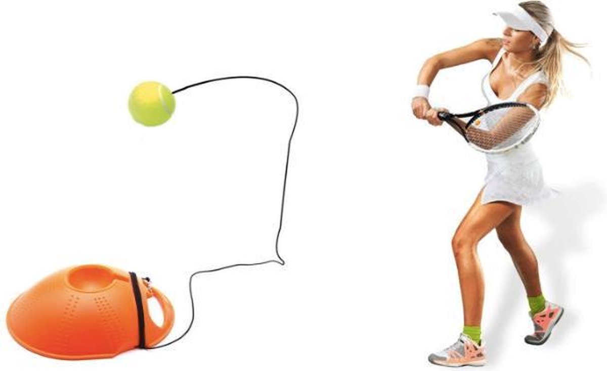 Training Tennis Set voor Kinderen met 4 Elastieken – Tennis Trainer |  bol.com