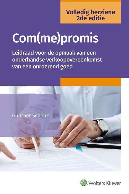 Com(me)promis leidraad voor een onderhandse verkoopovereenko ... - cover