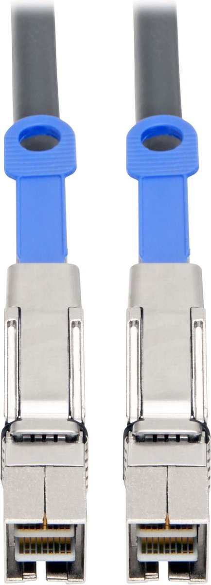 Tripp Lite S528-02M Serial Attached SCSI (SAS)-kabel 2 m 12 Gbit/s Zwart