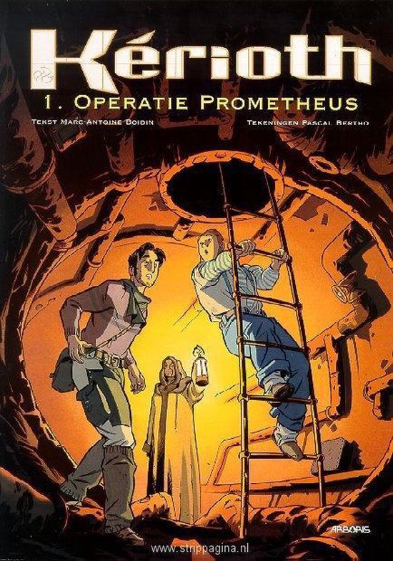Cover van het boek 'Kerioth / 01. Operatie Prometheus' van Marc-Antoine Boidin en Joke van der Klink