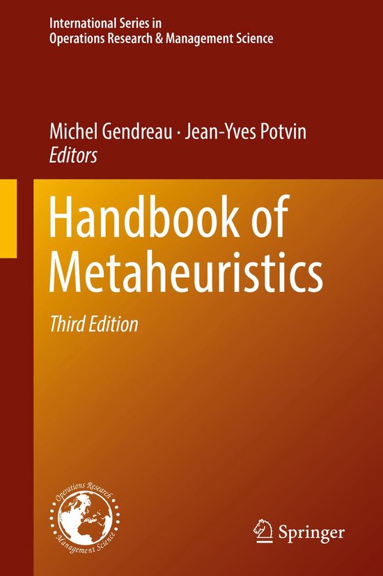 Business and Management (R0) - Handbook of Metaheuristics - cover