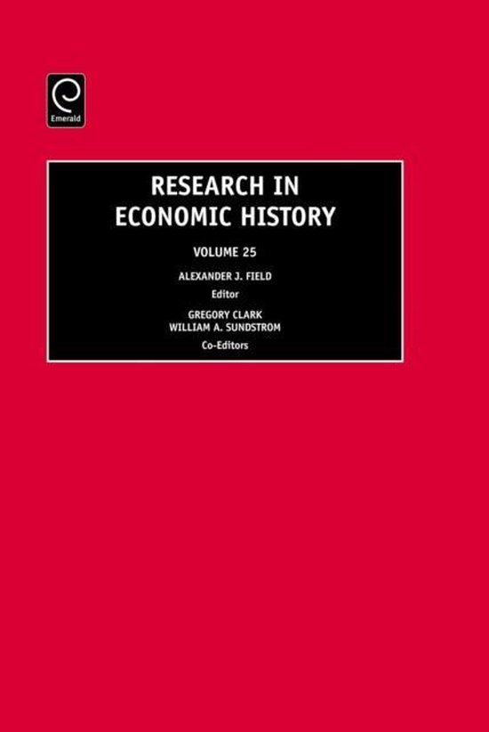 research in economic history emerald