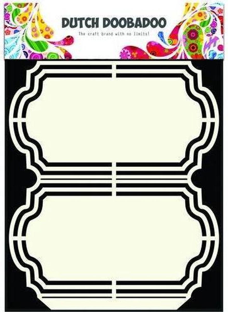 Dutch Doobadoo Dutch Shape Art frames Ornament A5