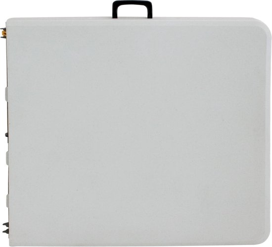 Eurotrail Pavillon S - Campingtafel - 152*71*75cm - Wit/Grijs van Eurotrail — afbeelding 4