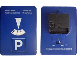 Parkeerschijf - Blauwe zone - Op batterijen - Blauwe zone automatische  parkeerschijf... | bol.com