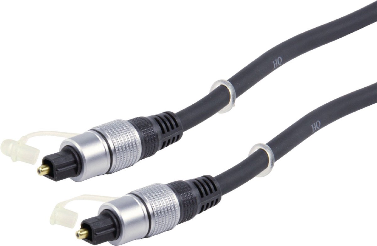 HQ Toslink Audio Kabel vergoldet 1,0m optisch/ digital Primewire Toslink Kabel 