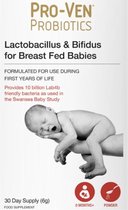 Pro-Ven lactobacillen en bifidus voor babies BORSTVOEDING