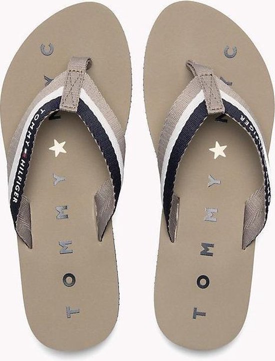 tommy hilfiger webbing beach sandals