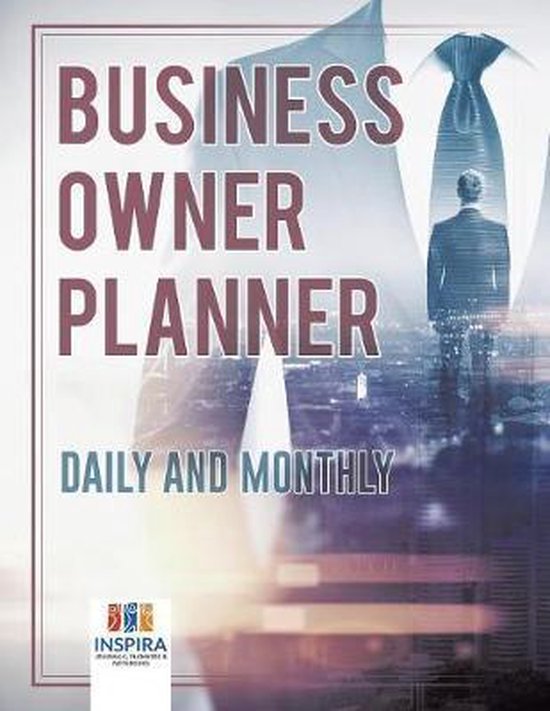Business Owner Planner Daily and Monthly - cover