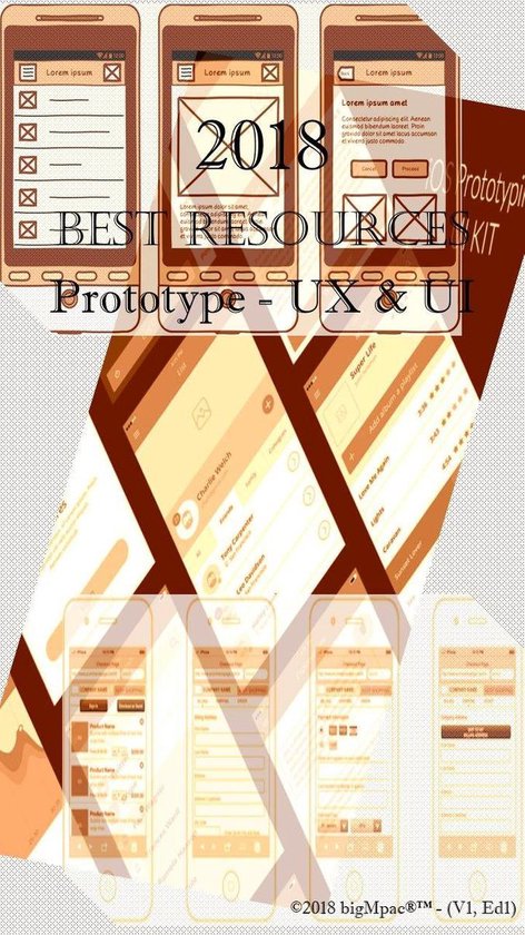 2018 Best Resources for Prototype - UX & UI - cover