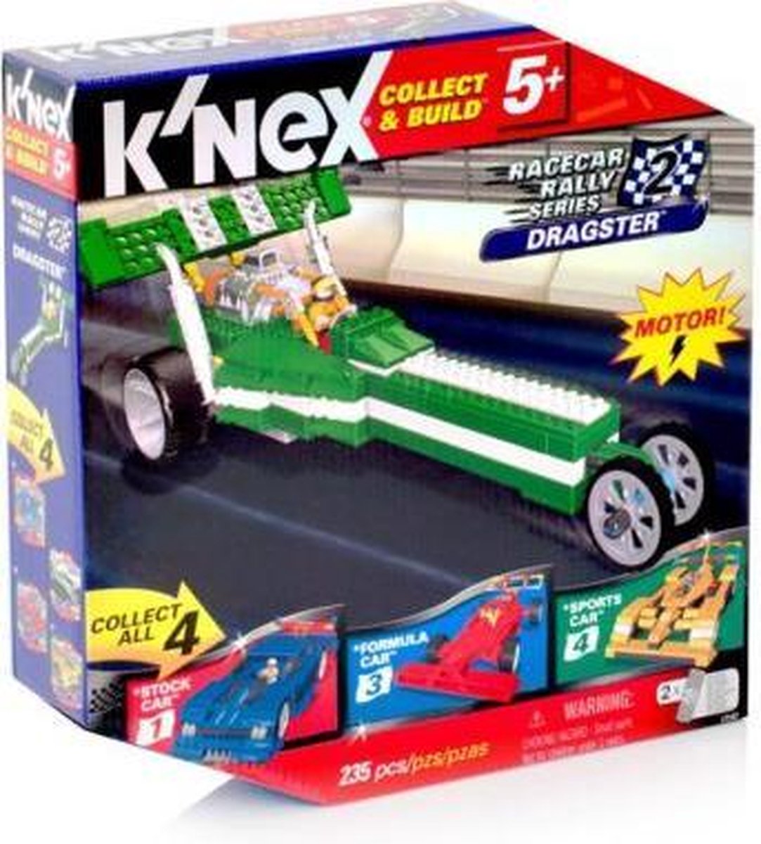K'NEX - Collect & Build - Nr.2 - Racecar rally series - Dragster