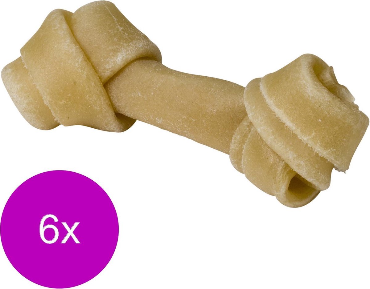 Timo Rund Kauwknoopbotjes 10 cm - Hondensnacks - 6 x Mini