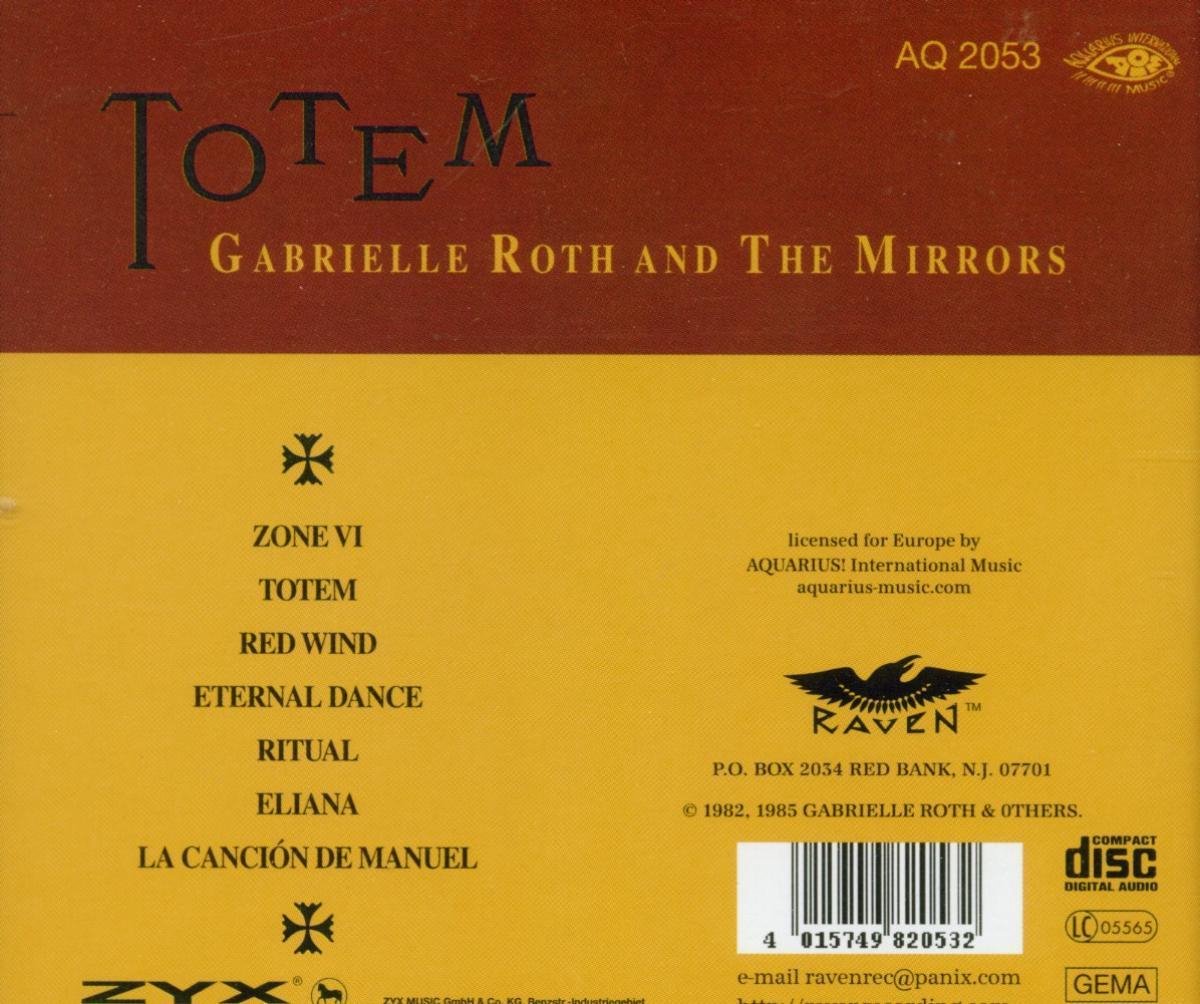 Gabrielle Roth - Totem, Gabrielle Roth | CD (album) | Muziek | bol.com