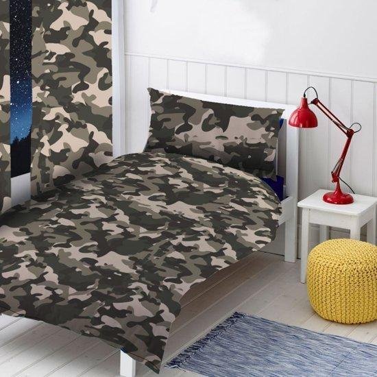 onderwijs amateur vuist Camouflage eenpersoons dekbedovertrek - Legerprint dekbed | bol.com