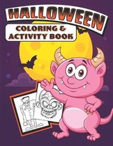Halloween Coloring & Activity Book