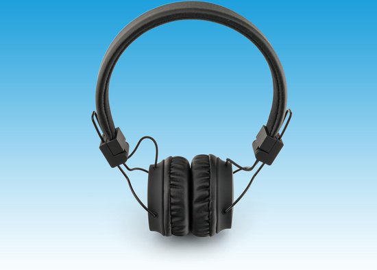 Caliber koptelefoon met draad - Hoofdtelefoon on-ear - Bedraad - Lichtgewicht - Zwart (MAC301) - Caliber