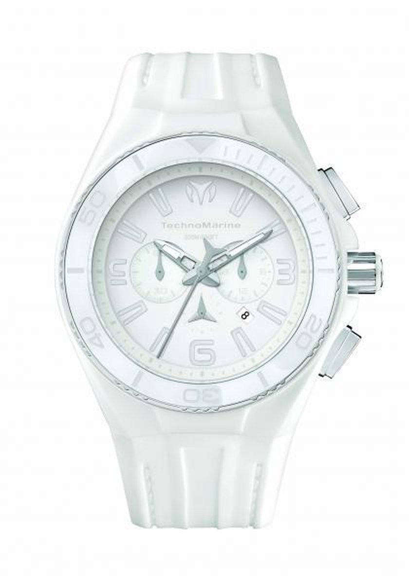 Technomarine Cruise Vision 113014 - Horloge - Kunststof - Wit - 32 mm