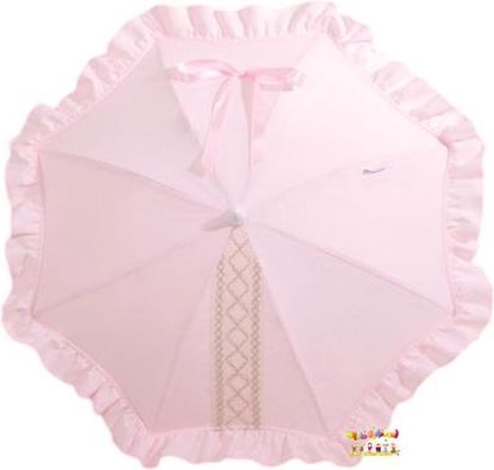 Roze parasol kinderwagen (wasmachinebestendig) | bol.com