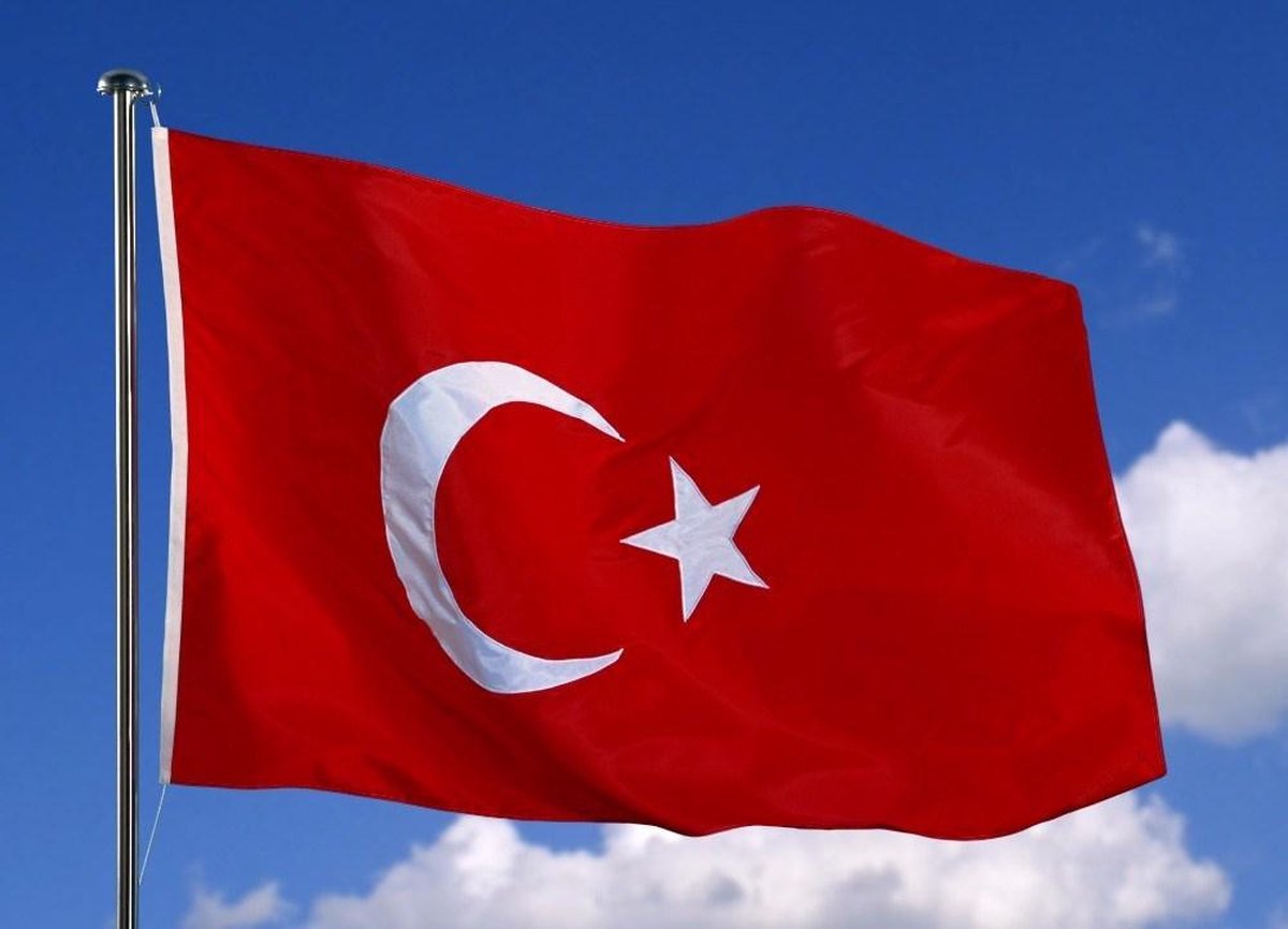 Drapeau Turquie Renforcés - Drapeaux De Turquie -Tissu D'Extérieur